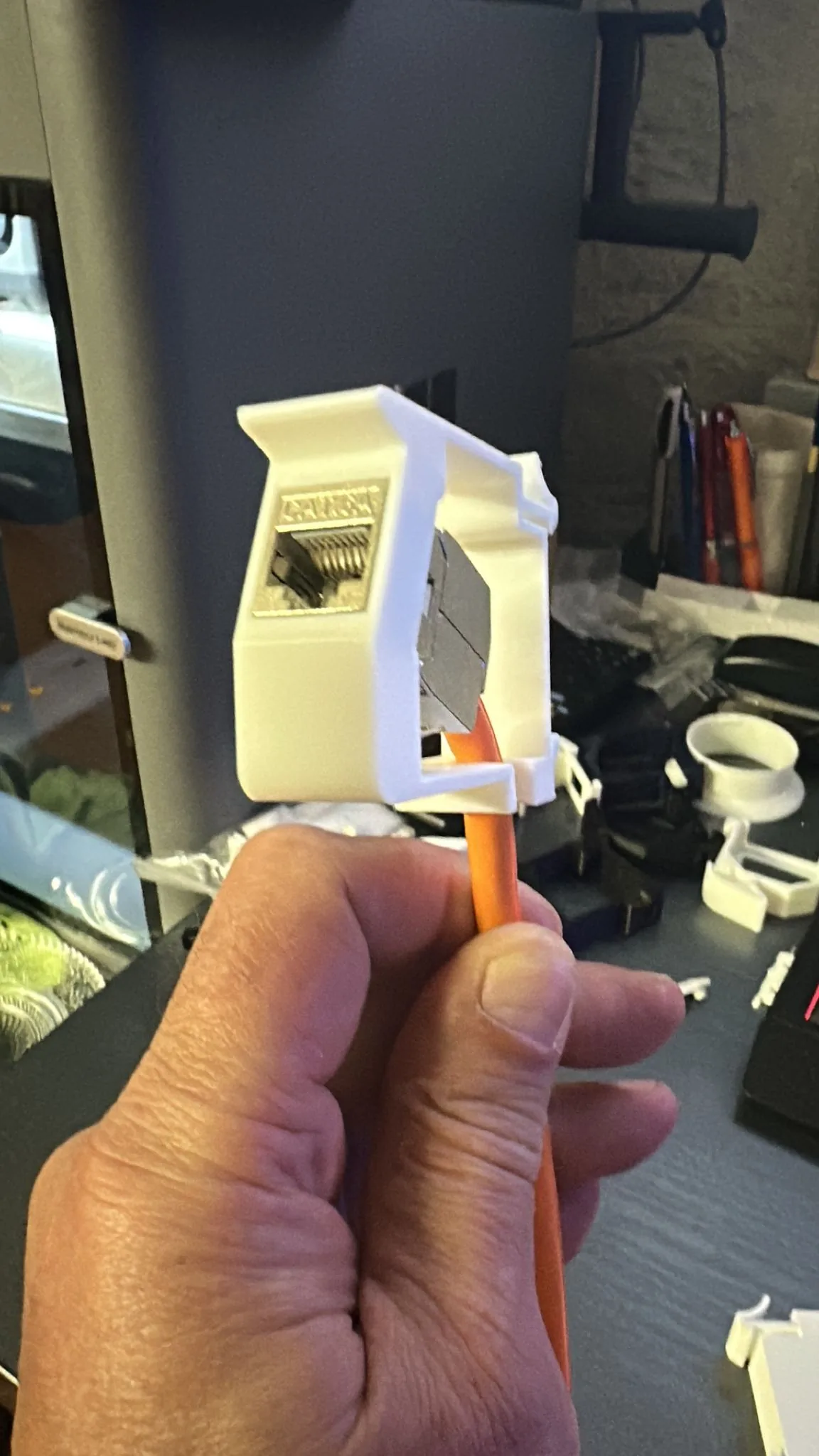 Originale RJ45 Keystone Halterung