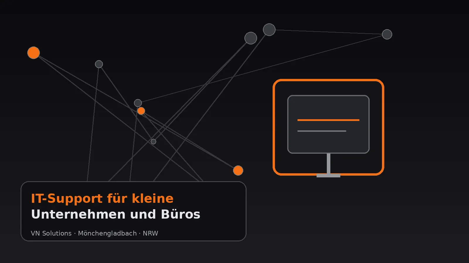 IT-Support für kleine Unternehmen und Büros durch VN Solutions