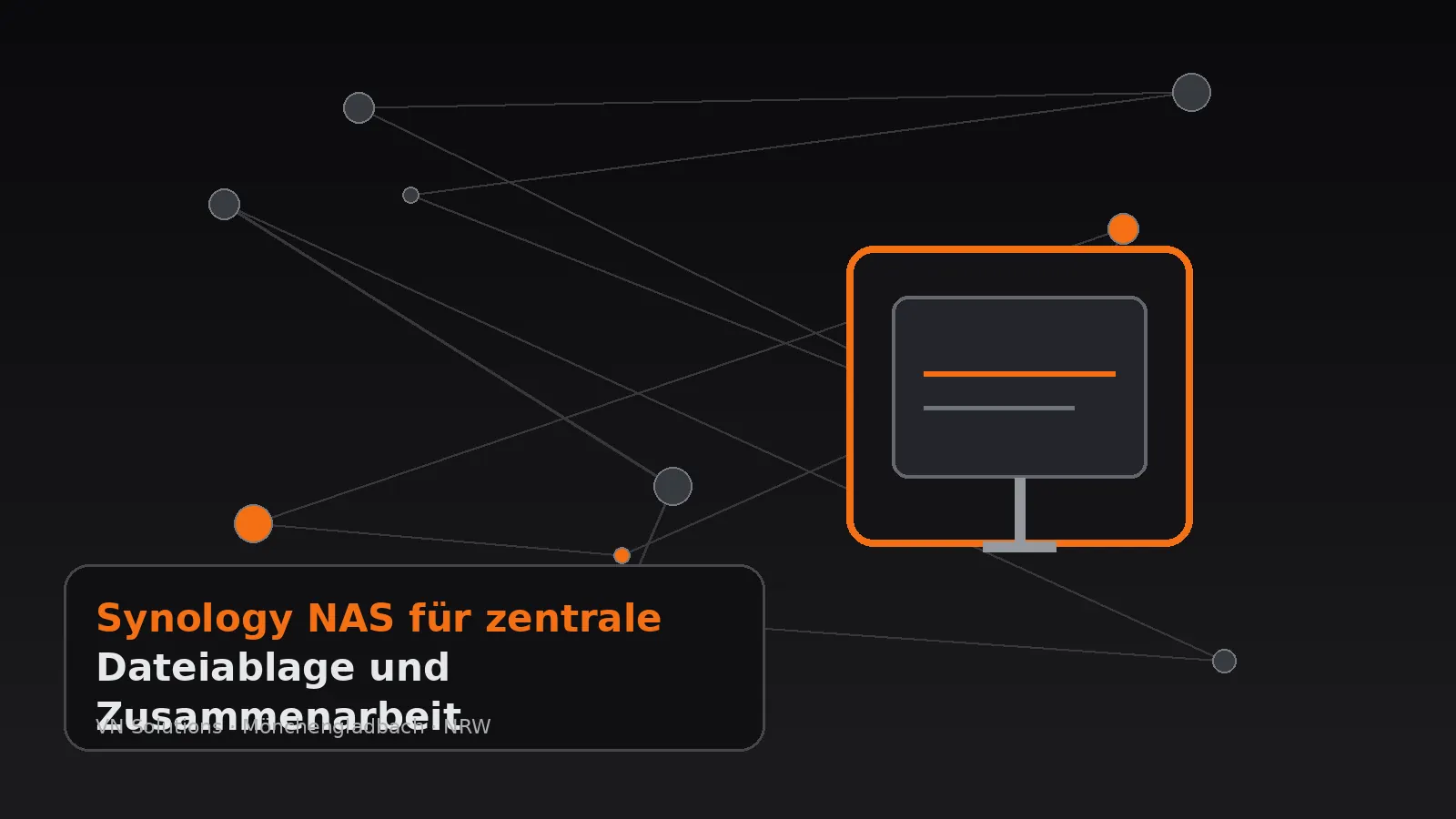 Synology NAS für zentrale Dateiablage und Zusammenarbeit durch VN Solutions